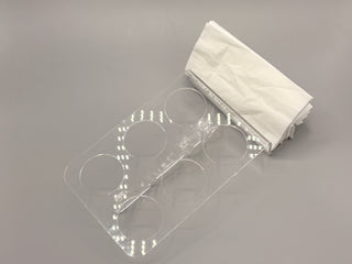 Arabic coffee cup with coaster/napkin holder القهوة