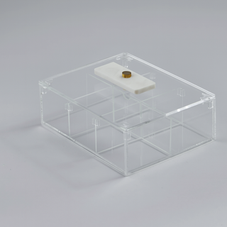 Marble 6-compartment box