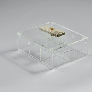 Marble 6-compartment box