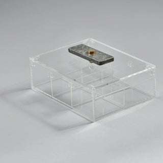 Marble 6-compartment box