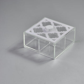 Moroccan small squared divided box