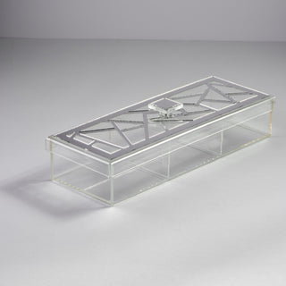 Irregular Large 3-compartments box - Single Lid -