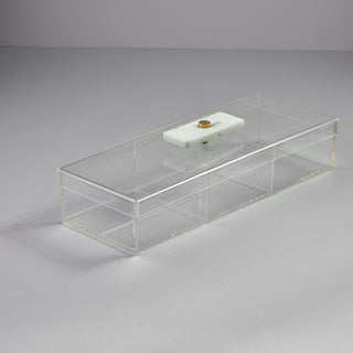 Marble Large 3-compartment box