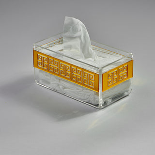 Greek Key Tissue Box