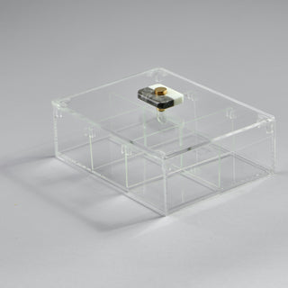 Marble 6-compartment box