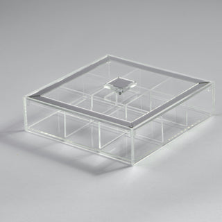 Framed 9-compartments teabox