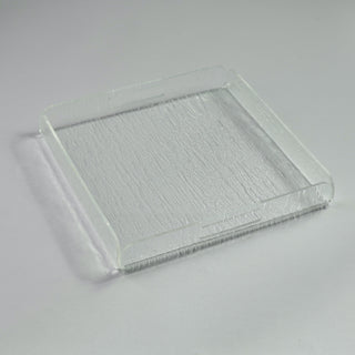 Frosted serving tray