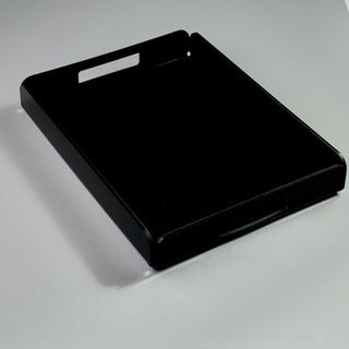 Solid Black Serving Tray