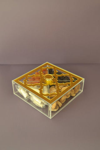 Moroccan 4-compartment box