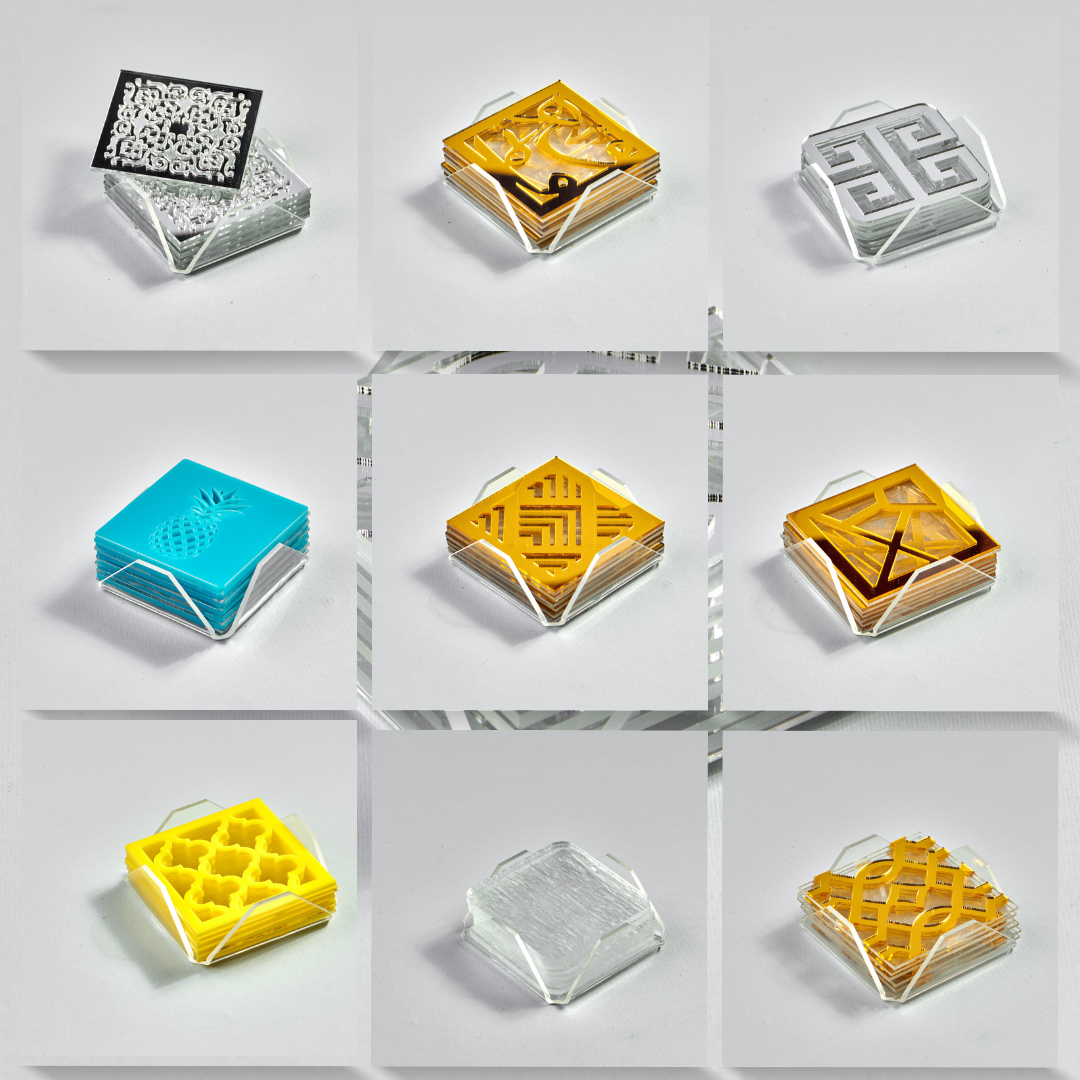 Coasters – Zee Designs Plexiglass