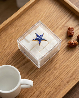 Porcelain knob sugar container