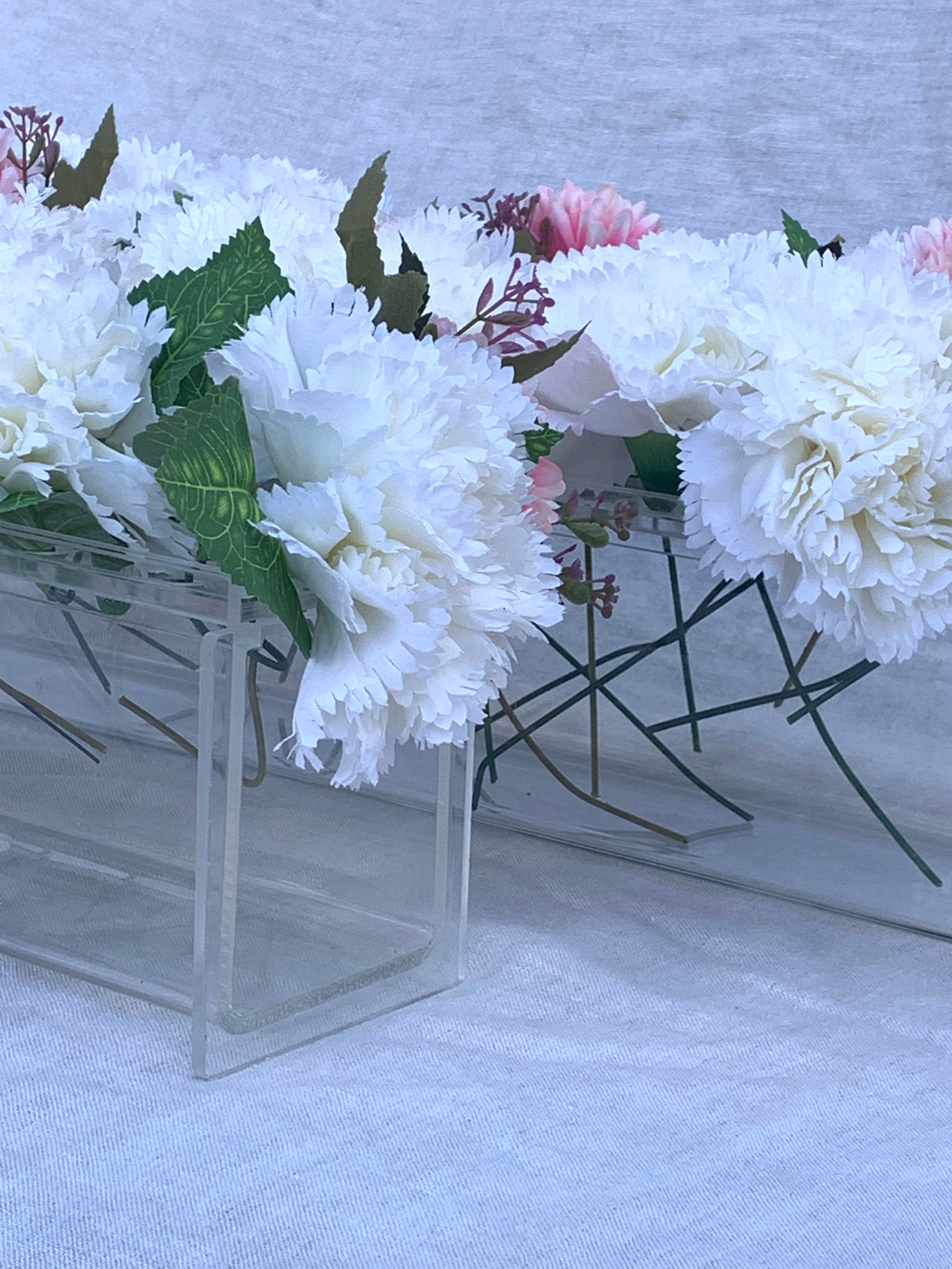 Rectangular flower vase – Zee Designs Plexiglass