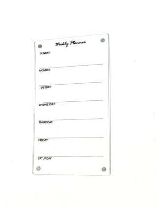 Magnetic Weekly Planner