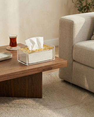 Arabic Calligraphy Tissue Box