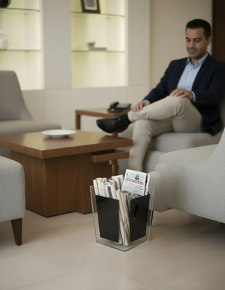 Floating Small Fluted shaped Bin