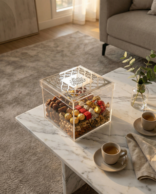 Moroccan Ramadan Kareem Squared Box