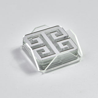 Greek Key Coasters