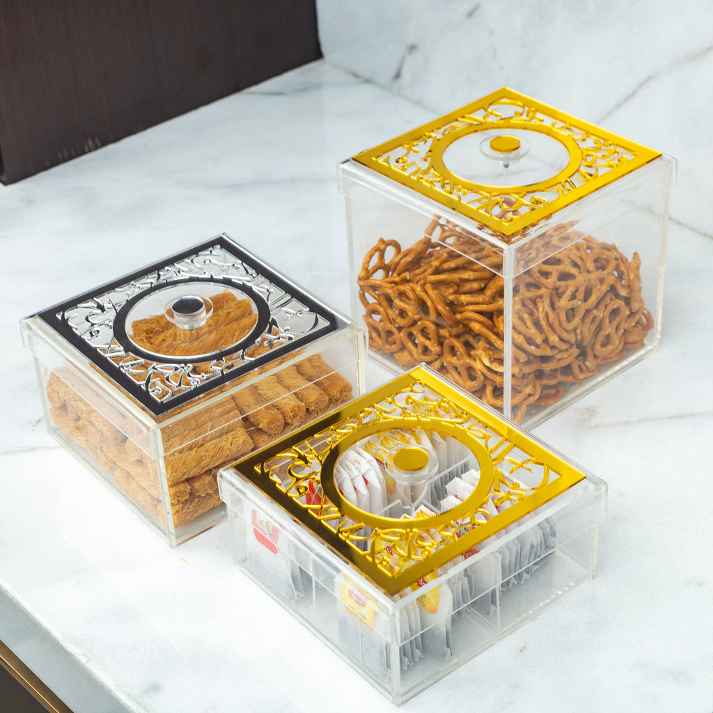 Arabic Calligraphy squared box – Zee Designs Plexiglass
