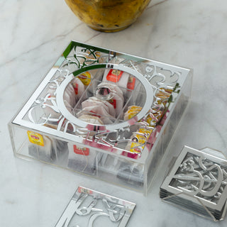Arabic Calligraphy 9-compartments teabox