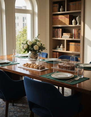 Marble Crown English Cake Platter