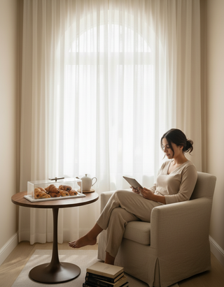 Marble Crown English Cake Platter