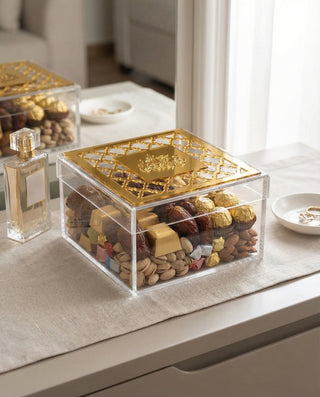Moroccan Ramadan Kareem Squared Box