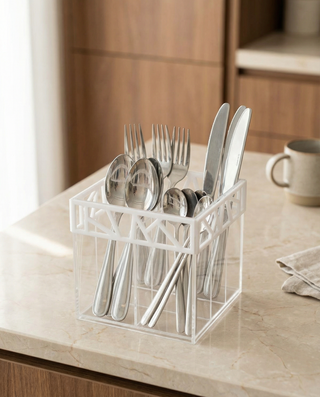 Irregular 6-compartment stand