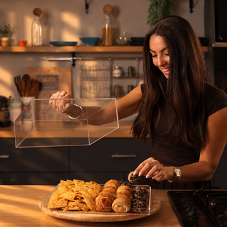 Clear Tray with Cover