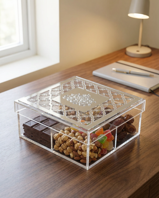 Moroccan Ramadan Kareem Squared Box