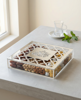 Moroccan Ramadan Kareem Large squared Box