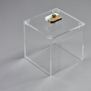 Marble small squared divided box